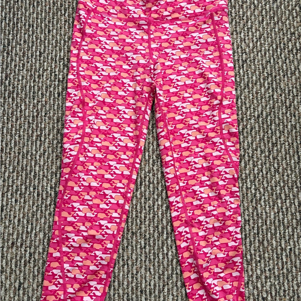 Pink Patterned Leggings